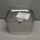 SEIRMEP Stainless Steel Cat Water Fountain, 101oz/3L Automatic Pet Water Fountain, Dog Water Fountain with Replacement Filters for Cats, Small Dogs (2 Filters and 2 Sponges)