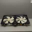 TRQ Radiator Dual Cooling Fan Assembly Compatible with 2004-2006 Lexus ES330 Toyota Camry 2004-2008 Solara LX3115111