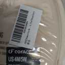 COFACE Mens Cozy Memory Foam Scuff Slippers Casual Slip On Warm House Shoes Indoor/Outdoor Sandal Slippers With Arch Support Rubber Sole Size 7-15 (Beige)