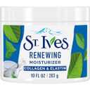 Pack of 2 St. Ives Face Moisturizer Cream, Collagen and Elastin, Renewing Facial Moisturizer for Women, Paraben Free, Dermatologist Tested Daily Moisturizing for Dry Skin Cruelty Free, 10 oz