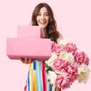Metronic Large Poly Mailers 19x24 50 pcs, Shipping bags for Small Business, Shipping Envelopes for Clothing, Mailing Bags for Shipping Supplies in Pink