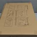 Hoikwo 15 Packs 12x8x7 Large Thin Shipping Boxes, White Big Corrugated Cardboard Box Set for Small Business for Packaging Mailing Lightweight Items