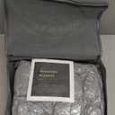 Topblan Weighted Blanket Queen Size 15lbs, Soft Cooling Weighted Blanket for Adults, Breathable Heavy Microfiber with Glass Beads Warm Blanket for Sofa Bed All Season, 60 x 80 inches, Grey