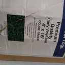 FloorTags Vinyl Mesh Entry Mat 4 x 16  Green Heavy-Duty Open-Back Mat with Scraper Design for Cleaner, Drier Entrances | Indoor/Outdoor Drainage