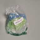 2PCS Dog Bath Brush Set | Adjustable Handle Dog Scrubber for Shampooing, Deshedding & Massaging, Suitable for Pets (Green Blue)