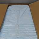 Amazon Basics Dog and Puppy Pee Pads, 5-Layer Leak-Proof Super Absorbent, Quick-Dry Surface, Potty Training, Regular (22x22"), 100 Count, Blue & White