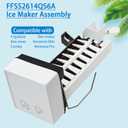 Refrigerator Ice Maker Replace for Frigidaire FFSS2614QS6A FFSS2614QS4A FFSS2615TE0 FFSS2614QP6A FFSS2614QS1A FFSS2615TS0 FFSS2614QS5A FFSS2614QS7A FFSS2615TD0 FFSS2615TP0 FFSS2615TS1