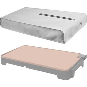 Electric Griddle Cover for Bella 12" x 22" Electric Griddle, Heavy Duty Oxford Cloth Waterproof Dust-Proof Cover - Light Gray
