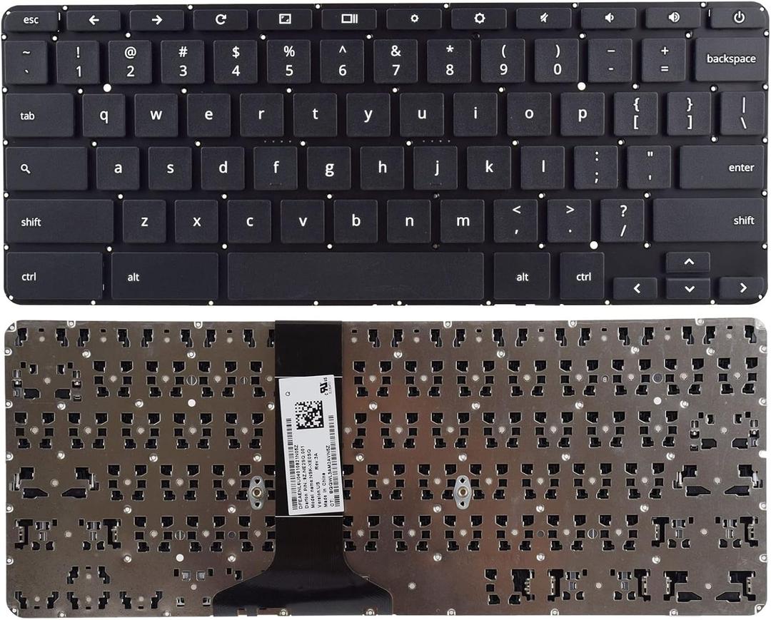 Replacement Keyboard Compatible with HP ChromeBook 11 G2 11 G3 11 G4 EE 11 G4 US,Chromebook 11-2000, 11-2001NS, 11-2100, 11-2210NR Laptops