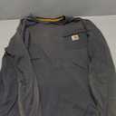 Carhartt Men's Workwear Pocket Long Sleeve T-shirt (X-Large, Black)