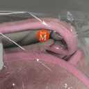 Malier Dog Winter Coat, Reversible Fleece Dog Cold Weather Coats, Windproof Warm Snow Puppy Jacket Vest Pet Clothes for Medium Dogs (Pink, Medium)