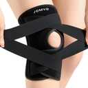 Knee Brace for Knee Pain, Meniscus Tear, Adjustable Knee Support with Side Spring Stabilizers for ACL, MCL, Arthritis, Patella Stability, Knee Pain Relief, Injury Recovery, Women and Men, Medium