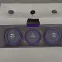 Lansinoh Anti-Colic Baby Bottles, BPA-Free Plastic, 8 Ounces, 3 Count, Medium Flow Nipples (Size M), Breastfeeding Bottle with NaturalWave Design