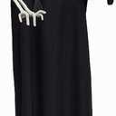 Soulchen 12 ft Skeleton Outfit Accessories Halloween Skeleton Outfit Set, Black Skirt Giant Sized Clothing for 12 ft Halloween Garden Outdoor Decor(Wig not Included)