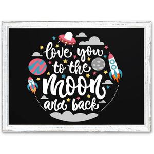 Chalkboard for Wall, Magnetic Black Board 36"x24" - Line 2