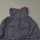 Niyage Toddler Girls Elegant Lace Pom Pom Flutter Sleeve Party Princess Dress (3T, Smoky Blue)