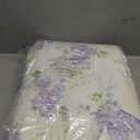 Laura Ashley - King Quilt Set - Cotton Reversible Bedding with Matching Shams, Lightweight & Soft Decor (Keighley Lilac, King)