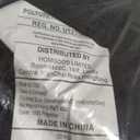 24 in. x 24 in. x 4 in.  Outdoor Chair Cushion, Black