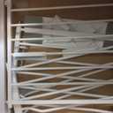 Extra Wide Baby Gates for Doorways 52.76"-62.20" Extra Wide Baby Gate Dog gate Pressure Mounted No Drilling with Walk-Through, Auto-Close & Dual-Direction Swing for Large Wide Opening White