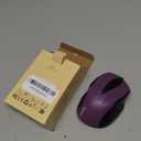 TECKNET Wireless Mouse, 2.4G Ergonomic Optical Mouse, Computer Mouse for Laptop, PC, Computer, Chromebook, Notebook, 6 Buttons, 24 Months Battery Life, 2600 DPI, 5 Adjustment Levels - Purple