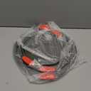 NutriChef 3-Piece Pizza Tray Set with Silicone Handles - Round Nonstick Pizza Pan with Perforated Holes, Durable Carbon Steel, Small, Medium, Large Sizes - Ideal for Crispy, Evenly Baked Pizzas (Gray)