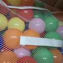 Soft Plastic Mini Ball Pit Balls 50 Count - w/ 8 Vibrant Colors