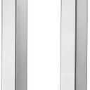 TOGU TG-R3030 Heavy Duty Commercial Grade 1800mm/71 inches Square/Rectangle Shape Solid 1.2mm Thick Stainless Steel 304 Push Pull Door Handle, Mirror Chrome/Polished Chrome Finish