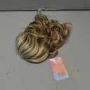 CAISHA 12" Hair Piece Braid Ponytail Extension Voluminous Wavy Light Brown Light Blond Mix PH216