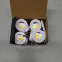 4 Pack LED Night Light, Dimmable Plug-in Wall Nite Light with Dusk to Dawn Auto On/Off, 180 Rotating Head, 2700K Warm White, 0-200 LM for Nursery, Hallway, Bathroom