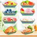 200 Pack 1/4Lb Mexican Paper Food Boat Trays Disposable Small Paper Boat Containers, 0.25Lb Mini Kraft Food Serving Tray Boats for Snack Fries Popcorn Dessert Taco Nacho
