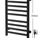 2 in 1 Towel Warmer Rack -VOKIM Wall Mounted Heated Towel Warmer Rack