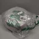 Wimarsbon Storage Ottoman, Modern Round Footrest with Soft Padded Seat, Teddy Velvet Footstool with Wood Legs, Accent Small Table or Plant Stand for Hallway, Living Room (Grey)