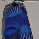 Gintenco Swim Fins, Kids Swim Training Fins for Lap Swimming, Travel Size Flippers with Mesh Bag, Silicone Swimming Fins for Kids Teens Adults Women Men (S(KIDS 2-3/ US Women 3-5), CH02)