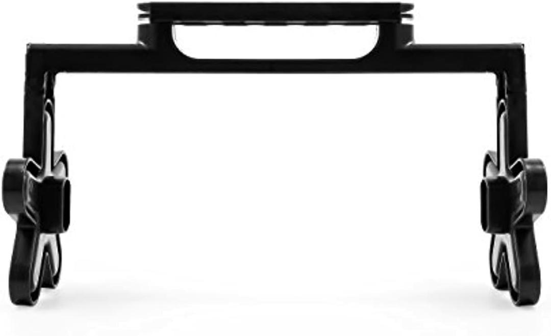 Camco Pop-A-Towel- Mountable or Portable Paper Towel Holder Dispenser, Keep Paper Towels Clean, Conserve Space in Your RV Kitchen (Black) (57113)