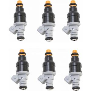 TRQ Engine Fuel Injector 6 Piece Kit for Ford Lincoln Mazda Mercury New