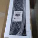 30 Inch Electric Fireplace Insert Ultra-Thin - Recessed & Wall-Mounted Fireplace Heater with Thermostat, Adjustable Flame, Remote Control - Linear with Timer, Touch Screen, 750/1500W (Black)