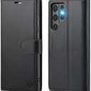 Wallet Case for Samsung Galaxy S26 Ultra 6.9", RFID Blocking Credit Card Holder, PU Leather Folio Flip Kickstand Protective Shockproof Cover for Galaxy S26 Ultra (Black, Samsung Galaxy S26 Ultra)