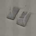 1" x 2" Rectangle Chair Leg Protectors for Hardwood Floors, Silicone Covers to Protect Wood Tile Floors Felt Pads Furniture Leg Caps Reduce Noise,Easy to Move.16 PCS Clear.