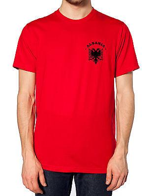 Albania Albanian Flag Shqipe Kosova Flamuri Kuq e zi T-Shirt XL