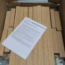 TUTOTAK End Table, Set of 2, Side Table, Nightstand, 2-Tier Storage Shelf, Sofa Table for Small Space, Living Room, Bed Room, Natural TB01BN035