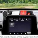 Car Phone Holder Center Console Organizer for Jeep Compass 2022-2026【Only 8.4-inch Screen】 Auto Accessories Navigation Bracket Interior Decoration Mobile Cell Phone Mount case