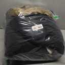 Rejork Men's Long Winter Coats Warm Water Resistant Puffy Hooded Windbreaker Insulated Thicken Jackets with Hood, Size 4XL