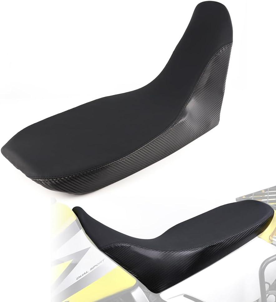 Xitomer Complete Replacement Seat Cushion Compatible with DR650 1996-2022 2023 2024 2025 Plastic Base + High-Density Foam + Seat Cover