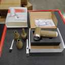 Compressed Air Duster - 3-Phase Brushless Motor, 7.2m/s Super Strong Wind, Multifunctional Jet Fan for Home, Office, Car, and More - Rechargeable and Mini Portable Design (Sandy Yellow)