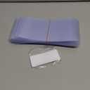 50 Pcs Library Shelf Label Holders 7.6 x 4 Inch Moveable Shelf Markers for Classroom Office Library Book Shelves with 50 Pcs Label Inserts