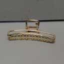 Womens Barrettes for Hair Hair Hairpin Clip Plate Head Hair Back Hairpin Accessories Metal Clip Large Catch Catch Hair clip Hair Clip Fine Hair (B, One Size)