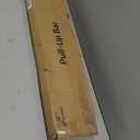 Pull Up Bar for Doorway: Sportneer Strength Training Pull-up Bars without Screw - Adjustable Width Locking Mechanism Chin Up Bar, Thickened Steel Max Limit 440 lbs Upper Body Fitness Pullup Bars for Home (Black-Red)