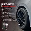 Wheel Scratch Fix Gray Touch Up Paint for Cars - DIY Alloy Wheel Repair Kit, Curb Rash Remover with Fast-Drying Pen - Long-Lasting OEM Finish Car Rim Paint for Scuffs and Chips at Home (Anthracite)