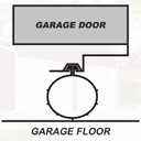 18 ft Garage Door Rubber Bottom Weather Seal Replacement for Clopay Garage Bottom Seal, Easy Installation and Sturdy Materials