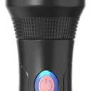 K&K Ceramic Tourmaline Ionic 1.25 Inch Heated Curling Brush - Volumizing Hot Brush for Root Volume, Loose Curls and Styling